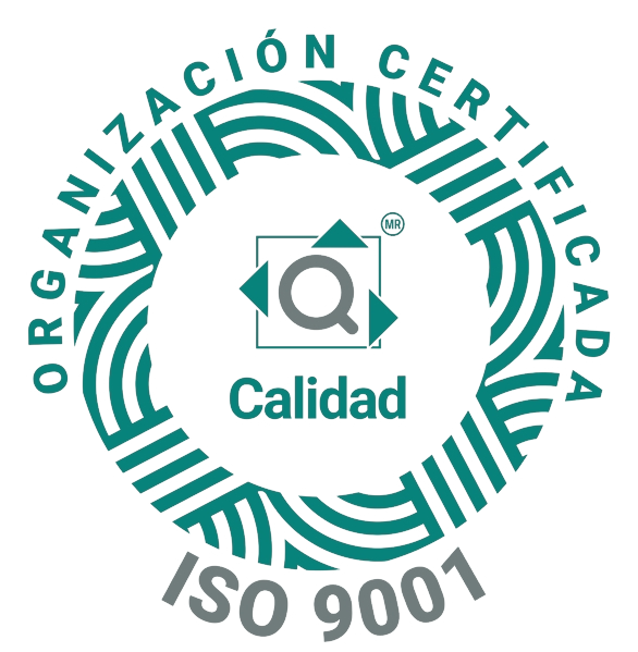Sello Calidad ISO:9001 Color sin fondo